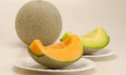 吃蜜瓜特写,夏日味蕾盛宴